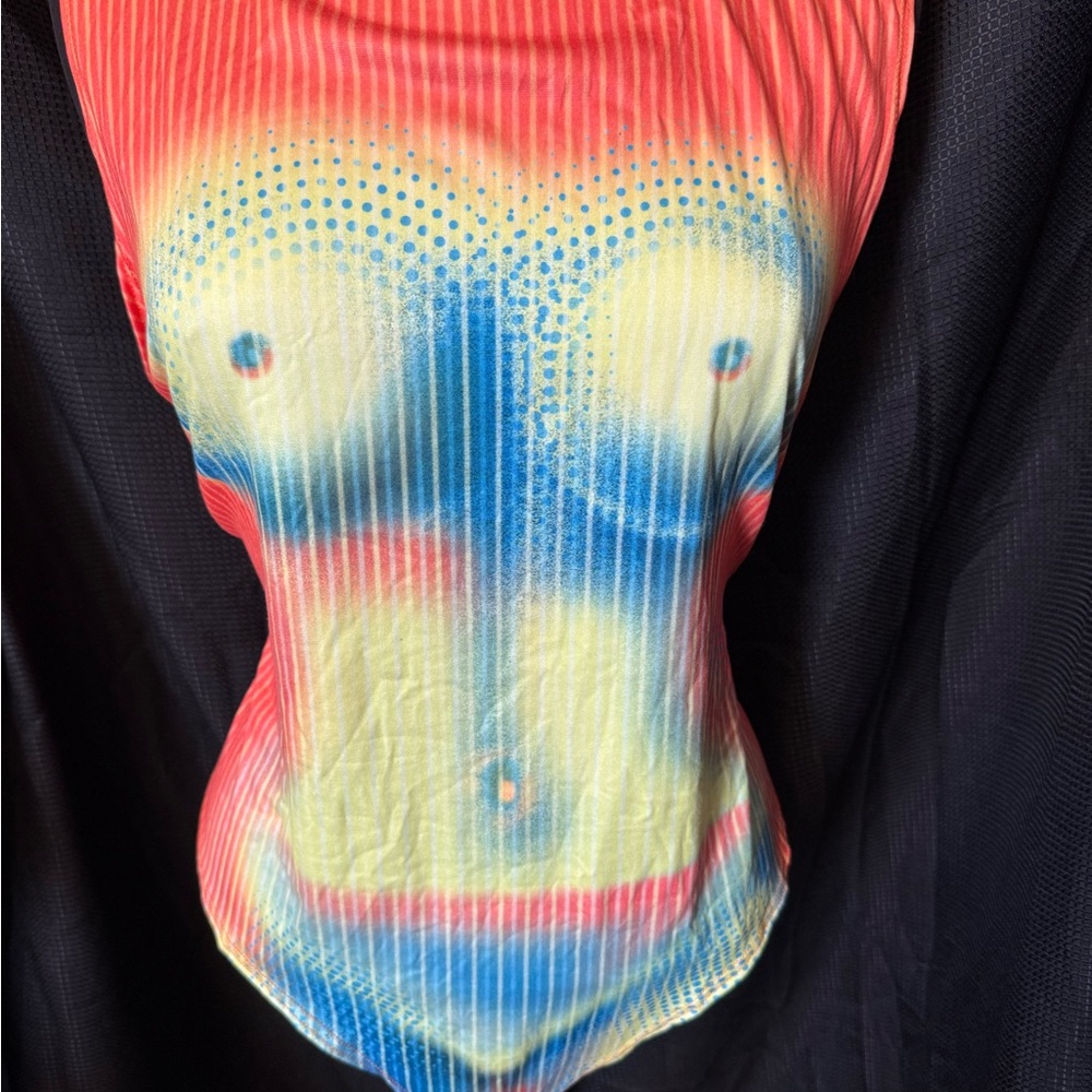 Colorful Abstract Women's Bodysuit